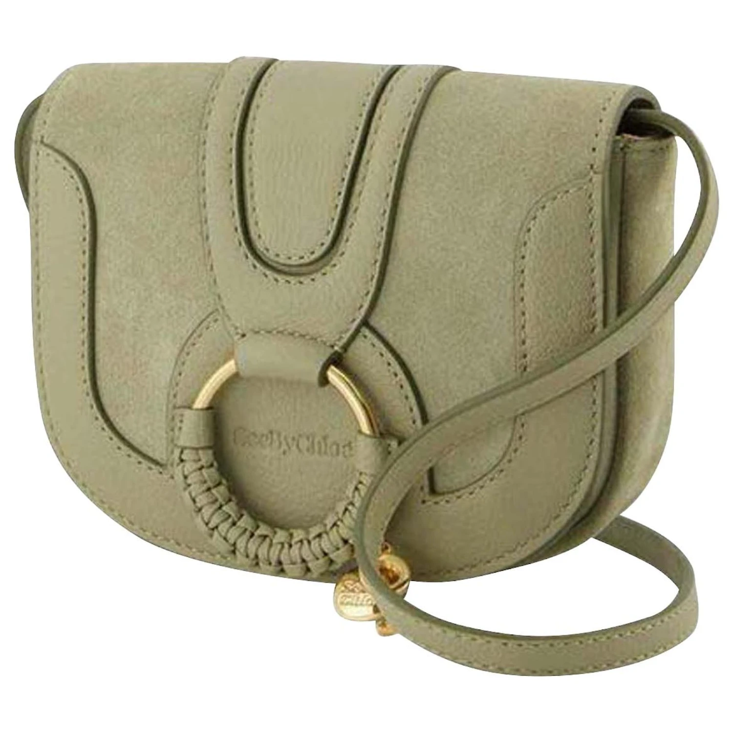 See By Chloé Mini Sac Hobo Hana - See By Chloe - Vert Poterie - Cuir Kaki 4 See By Chloé Mini Sac Hobo Hana - See By Chloe - Vert Poterie - Cuir Kaki – Image 2
