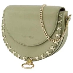 See By Chloé Sac Hobo Mara - See By Chloe - Vert Poterie - Cuir Kaki -Chloé 732631 2
