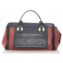 Chloé Sac à Main Alice En Cuir Rouge -Chloé 733457 3