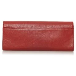 Chloé Pochette En Cuir Rouge -Chloé 733893 3
