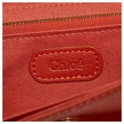 Chloé Pochette En Cuir Rouge -Chloé 733893 7
