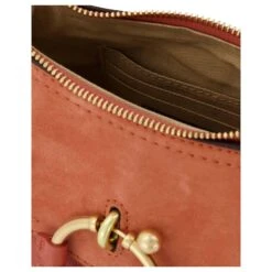 See By Chloé Joan Mini Hobo Bag - See By Chloe - Abricot Tan - Cuir Orange 9 See By Chloé Joan Mini Hobo Bag - See By Chloe - Abricot Tan - Cuir Orange -Chloé 749131 4