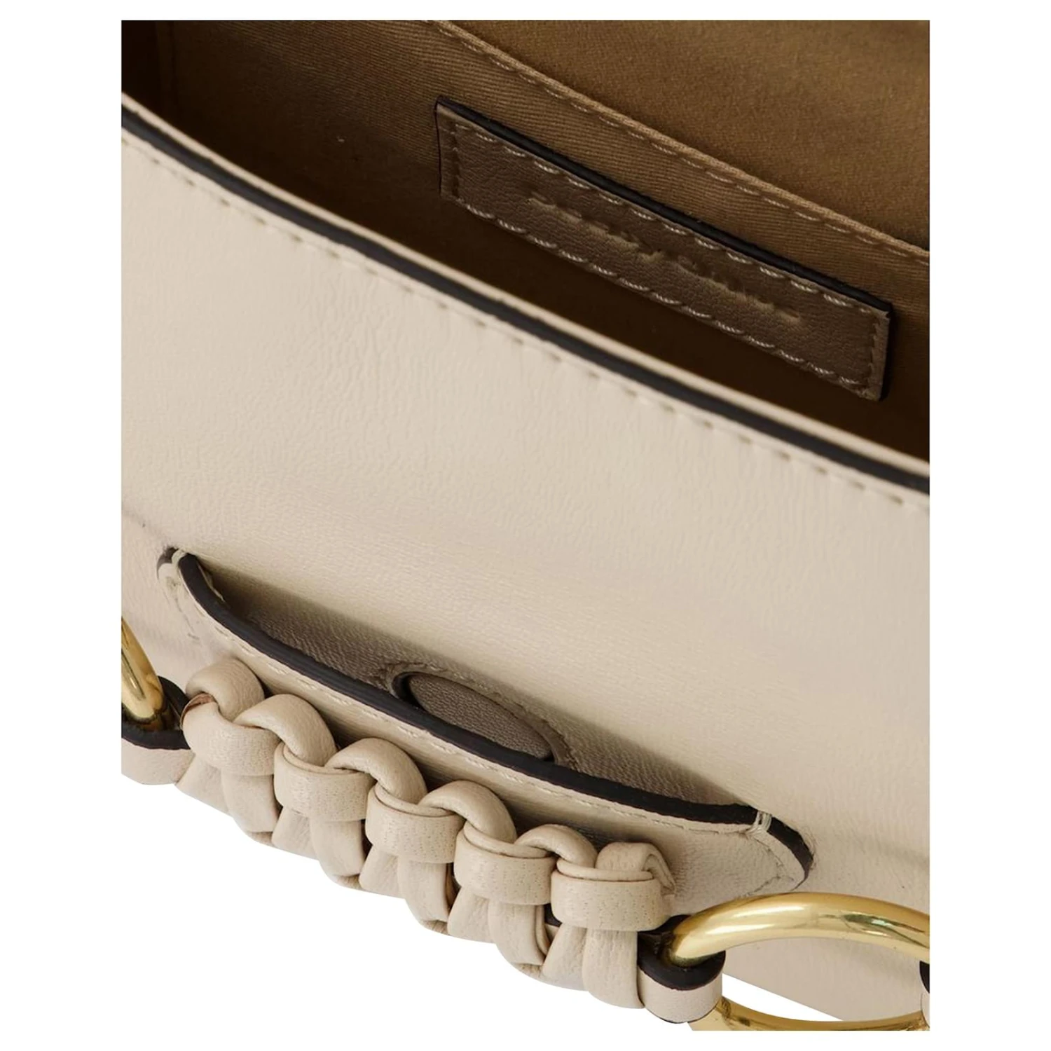 See By Chloé Sac Saddie Hobo - See By Chloe - Beige Ciment - Cuir 6 See By Chloé Sac Saddie Hobo - See By Chloe - Beige Ciment - Cuir – Image 4