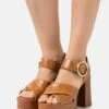 See By Chloé Lyna - Sandales À Plateforme - Light Pastelbrown -Chloé 75cefc6587cc4c1bad7d575747902e8a