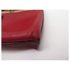 Chloé SAC A MAIN CHLOE CASSIE 3S0068 BANDOULIERE EN CUIR ROUGE PURSE HAND BAG -Chloé 797230 10