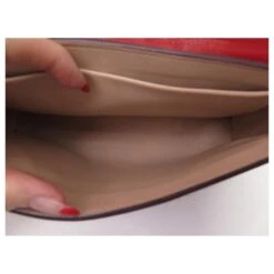 Chloé SAC A MAIN CHLOE CASSIE 3S0068 BANDOULIERE EN CUIR ROUGE PURSE HAND BAG -Chloé 797230 6