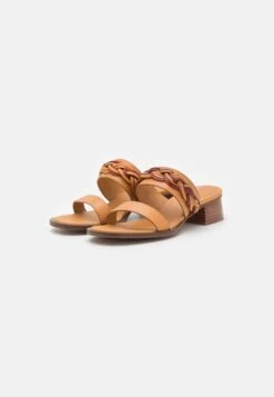 See By Chloé Mules À Talons - Rust/Copper -Chloé 79745a6c43274c50ab03478650b0572e