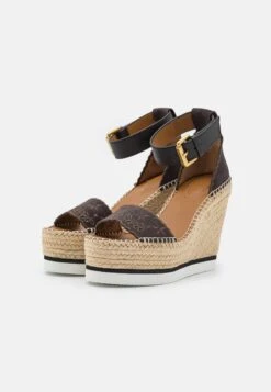 See By Chloé Sandales À Talons Hauts - Charcoal -Chloé 79d26eeaa3e74ebca6a0be0ab064e012