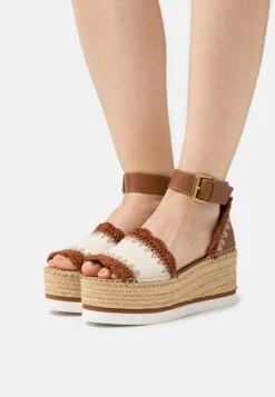 See By Chloé Glyn Flatform - Espadrilles - Tan