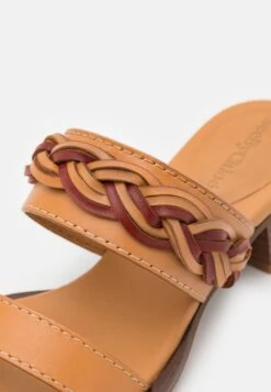 See By Chloé Mules À Talons - Rust/Copper -Chloé 7c7af7f20b5a49699846afb5034a545d