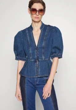 See By Chloé Blouse - Deep Denim 15 See By Chloé Blouse - Deep Denim -Chloé 7d66f8396f884570a252d850946a847d