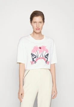 See By Chloé T-Shirt Imprimé - Crystal White