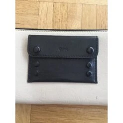 Compagnon Cuir Chloé Beige -Chloé 80196 5