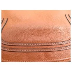Chloé SAC A MAIN CHLOE MARCIE MEDIUM EN CUIR GRAINE CAMEL HANDBAG PURSE Caramel 21 Chloé SAC A MAIN CHLOE MARCIE MEDIUM EN CUIR GRAINE CAMEL HANDBAG PURSE Caramel -Chloé 802078 10