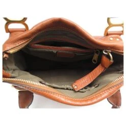 Chloé SAC A MAIN CHLOE MARCIE MEDIUM EN CUIR GRAINE CAMEL HANDBAG PURSE Caramel 15 Chloé SAC A MAIN CHLOE MARCIE MEDIUM EN CUIR GRAINE CAMEL HANDBAG PURSE Caramel -Chloé 802078 4
