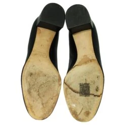 Chloé Escarpins Noirs Avec Accent Nacré -Chloé 803414 6