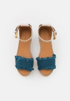See By Chloé Glyn - Sandales À Plateforme - Medium Blue -Chloé 8055915162114fe2964a76992675ee9c