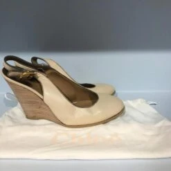 Chloé CHLOE Talons T.UE 36.5 Cuir De Vachette Beige -Chloé 824553 6