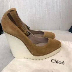 Chloé CHLOE Talons T.UE 36.5 Suédée -Chloé 824554 5