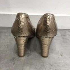 Chloé CHLOE Talons T.UE 37 Cuirs Exotiques Doré 9 Chloé CHLOE Talons T.UE 37 Cuirs Exotiques Doré -Chloé 824555 3