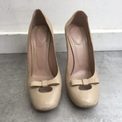 Chloé CHLOE Talons T.UE 38.5 Cuir De Vachette Beige 9 Chloé CHLOE Talons T.UE 38.5 Cuir De Vachette Beige -Chloé 824559 2