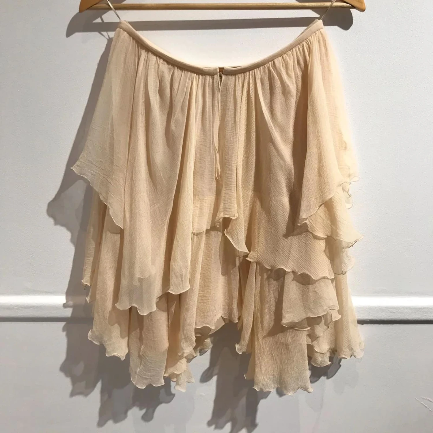 Chloé CHLOE Jupes T.International M Soie Beige 4 Chloé CHLOE Jupes T.International M Soie Beige – Image 2