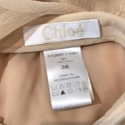 Chloé CHLOE Jupes T.International M Soie Beige 10 Chloé CHLOE Jupes T.International M Soie Beige -Chloé 824615 4