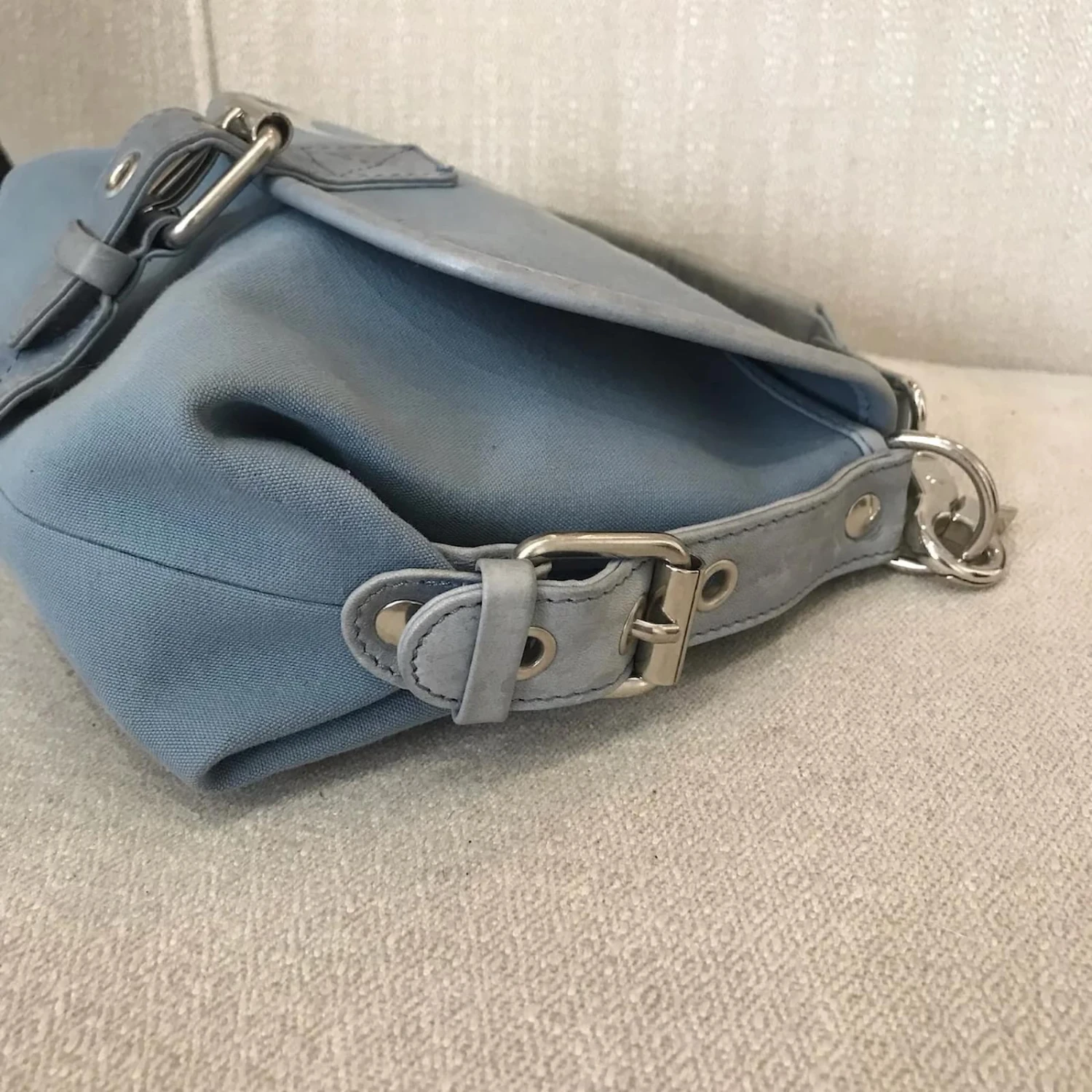 Chloé Sacs à Main CHLOE T. Chiffon Bleu 9 Chloé Sacs à Main CHLOE T. Chiffon Bleu – Image 7