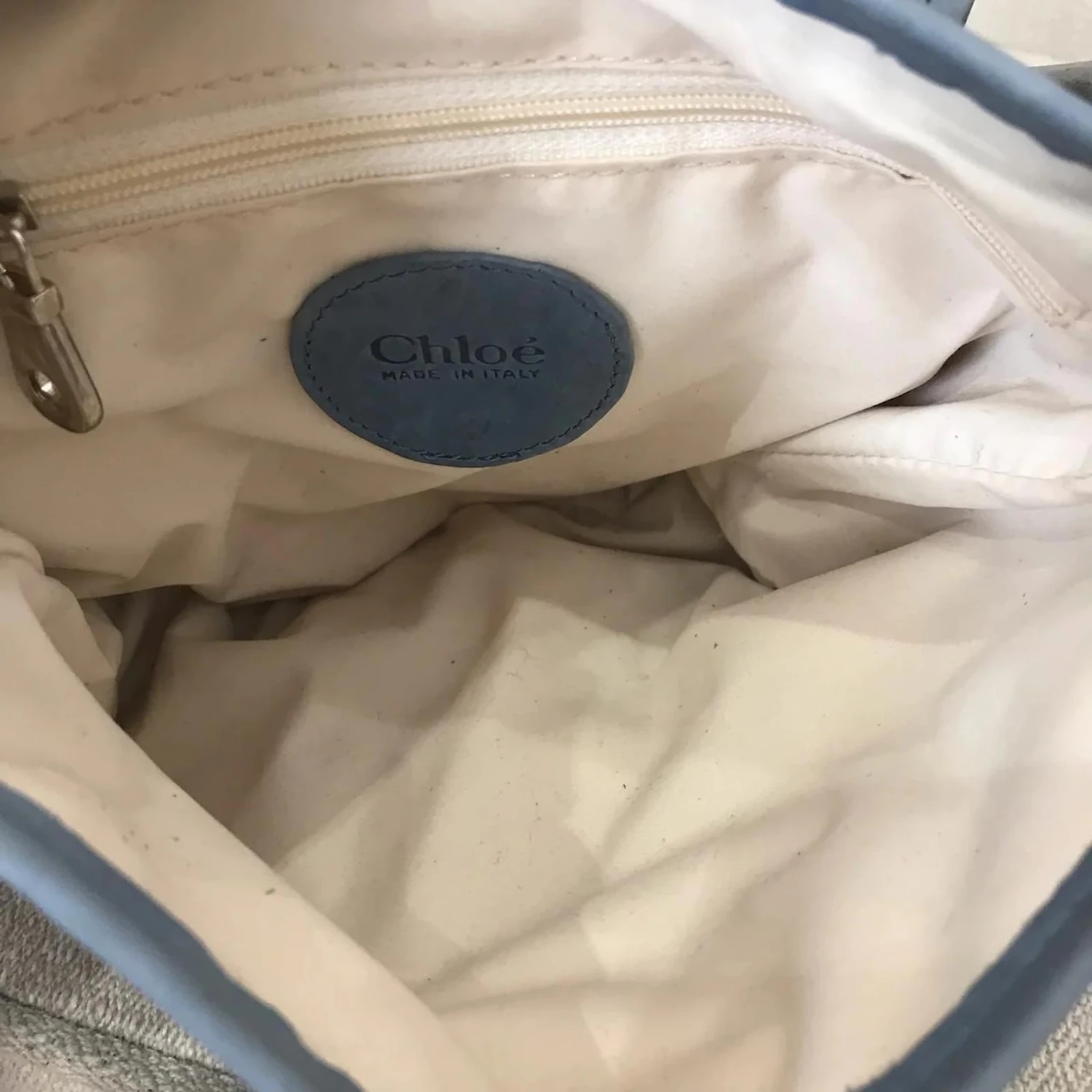 Chloé Sacs à Main CHLOE T. Chiffon Bleu 11 Chloé Sacs à Main CHLOE T. Chiffon Bleu – Image 9