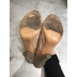 Chloé CHLOE Talons T.UE 38 Cuir De Vachette Beige -Chloé 827970 4