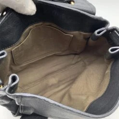 Chloé Sac à Main En Cuir Noir Elsie Bag Tote Satchel Avec Sangle -Chloé 828365 6