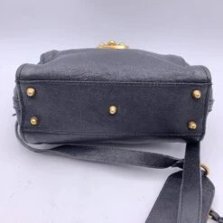 Chloé Sac à Main En Cuir Noir Elsie Bag Tote Satchel Avec Sangle -Chloé 828365 8