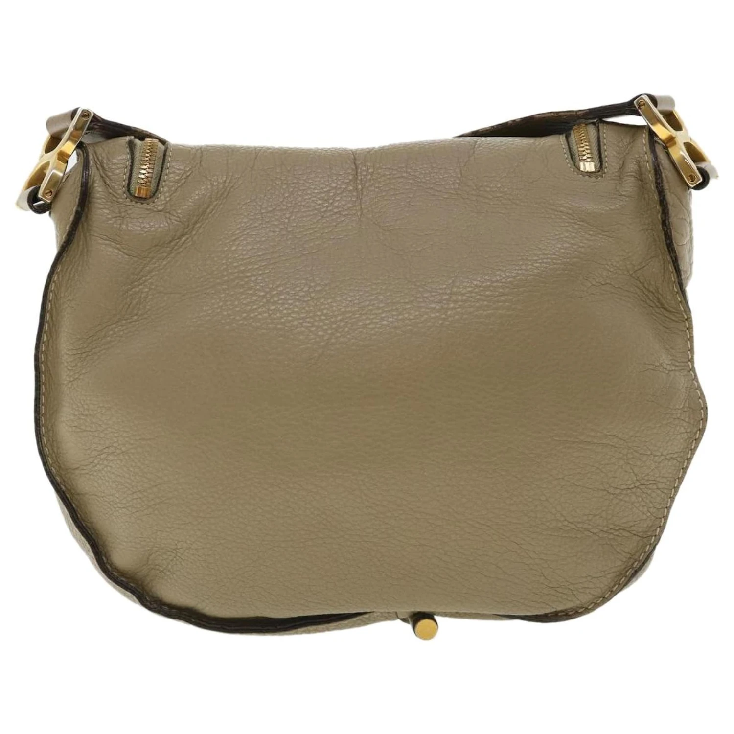 Chloé Sac Bandoulière Cuir Gris Auth Am3860 4 Chloé Sac Bandoulière Cuir Gris Auth Am3860 – Image 2