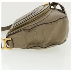 Chloé Sac Bandoulière Cuir Gris Auth Am3860 14 Chloé Sac Bandoulière Cuir Gris Auth Am3860 -Chloé 828852 3