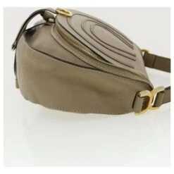Chloé Sac Bandoulière Cuir Gris Auth Am3860 15 Chloé Sac Bandoulière Cuir Gris Auth Am3860 -Chloé 828852 4