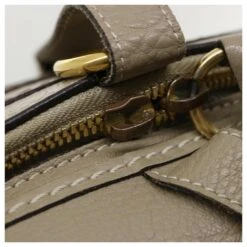 Chloé Sac Bandoulière Cuir Gris Auth Am3860 20 Chloé Sac Bandoulière Cuir Gris Auth Am3860 -Chloé 828852 9