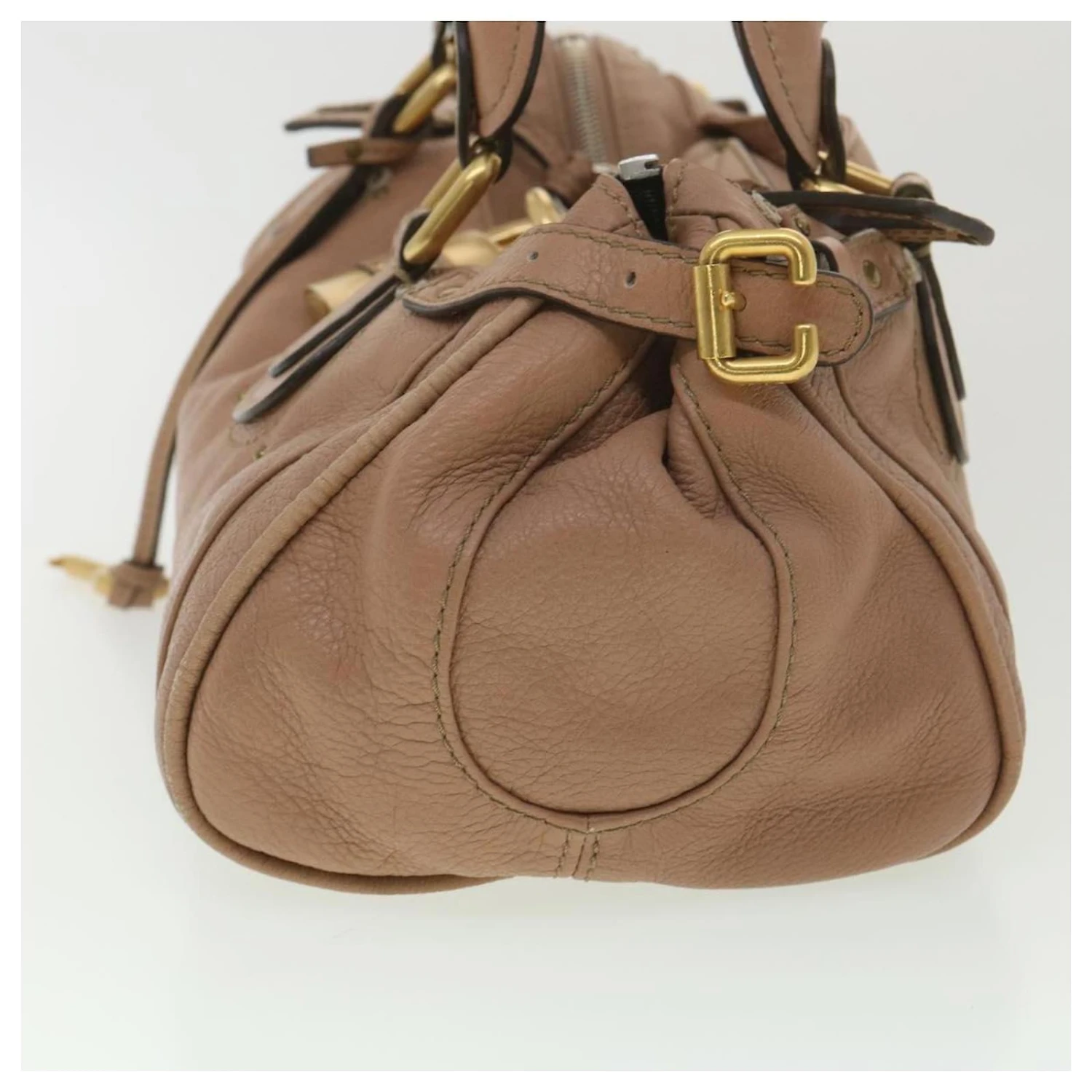 Chloé Chloe Paddington Sac à Main En Cuir Marron 01-10-51-5276 Auth 37311 5 Chloé Chloe Paddington Sac à Main En Cuir Marron 01-10-51-5276 Auth 37311 – Image 3