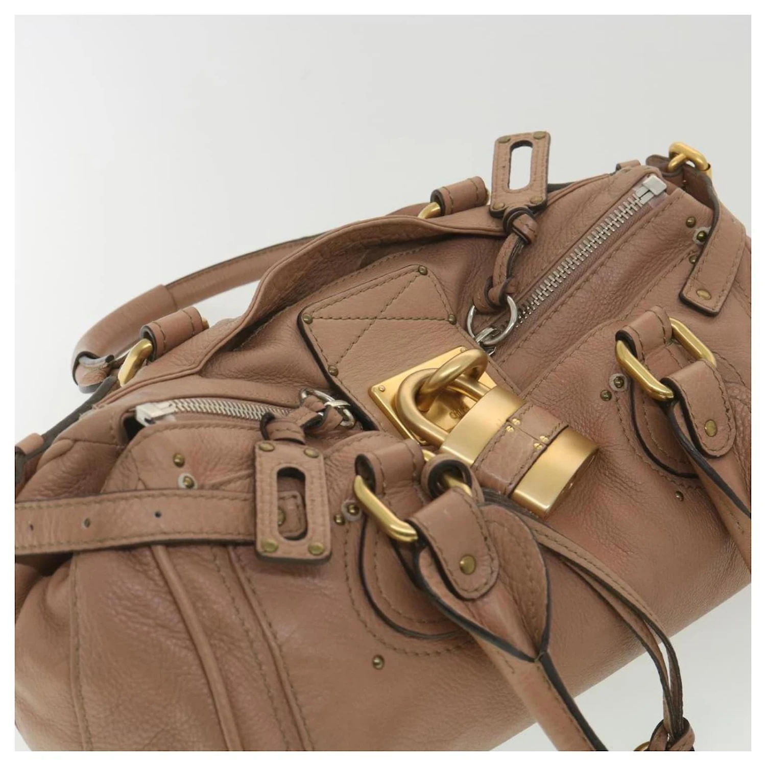 Chloé Chloe Paddington Sac à Main En Cuir Marron 01-10-51-5276 Auth 37311 8 Chloé Chloe Paddington Sac à Main En Cuir Marron 01-10-51-5276 Auth 37311 – Image 6