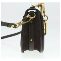 Chloé Petit Sac à Bandoulière Caoutchouté Chloe Cuir Nile 2façon Brown Auth 37268A Marron 15 Chloé Petit Sac à Bandoulière Caoutchouté Chloe Cuir Nile 2façon Brown Auth 37268A Marron -Chloé 830912 4