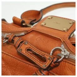 Chloé Chloe Paddington Sac à Main En Cuir Marron Auth 37540 -Chloé 833149 10