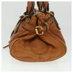 Chloé Chloe Paddington Sac à Main En Cuir Marron Auth 37540 -Chloé 833149 3