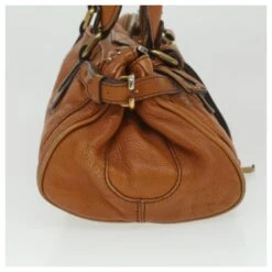 Chloé Chloe Paddington Sac à Main En Cuir Marron Auth 37540 -Chloé 833149 4