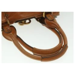 Chloé Chloe Paddington Sac à Main En Cuir Marron Auth 37540 -Chloé 833149 7