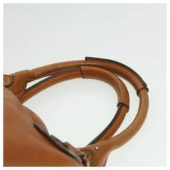 Chloé Chloe Paddington Sac à Main En Cuir Marron Auth 37540 -Chloé 833149 8