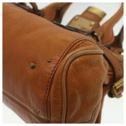 Chloé Chloe Paddington Sac à Main En Cuir Marron Auth 37540 -Chloé 833149 9
