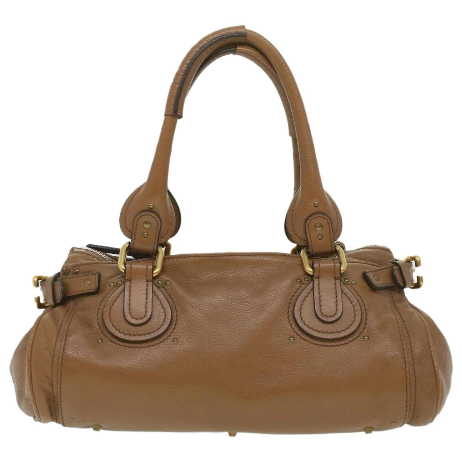 Chloé Chloe Paddington Sac à Main En Cuir Marron 03-08-51-5276 Auth 37277 4 Chloé Chloe Paddington Sac à Main En Cuir Marron 03-08-51-5276 Auth 37277 – Image 2