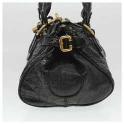 Chloé Chloe Paddington Sac à Main En Cuir Noir 04-08-51-5191 Auth 37274 14 Chloé Chloe Paddington Sac à Main En Cuir Noir 04-08-51-5191 Auth 37274 -Chloé 833498 3