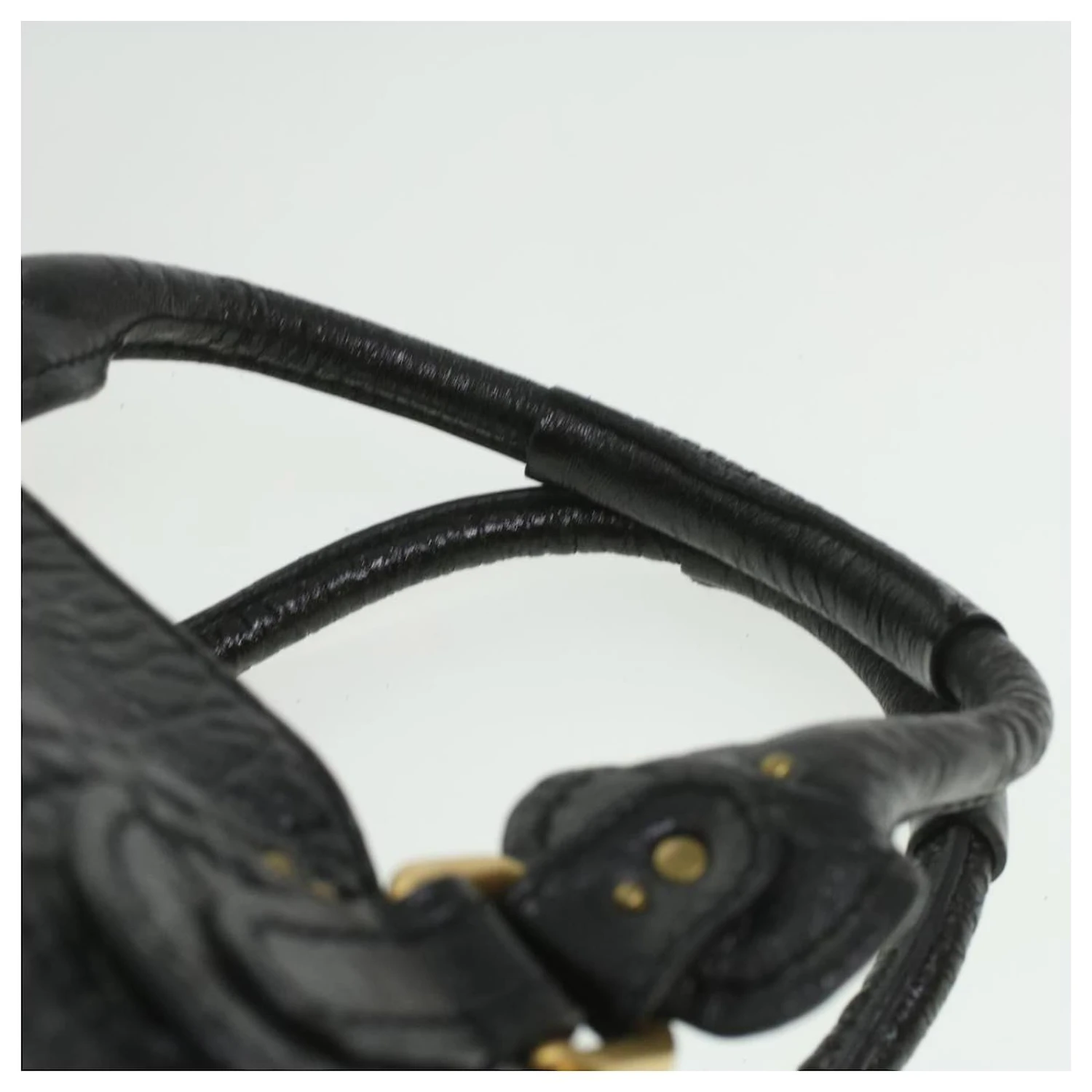 Chloé Chloe Paddington Sac à Main En Cuir Noir 04-08-51-5191 Auth 37274 10 Chloé Chloe Paddington Sac à Main En Cuir Noir 04-08-51-5191 Auth 37274 – Image 8