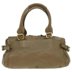 Chloé Sac à Main Cuir Gris Auth 37541 13 Chloé Sac à Main Cuir Gris Auth 37541 -Chloé 833656 2