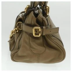 Chloé Sac à Main Cuir Gris Auth 37541 14 Chloé Sac à Main Cuir Gris Auth 37541 -Chloé 833656 3